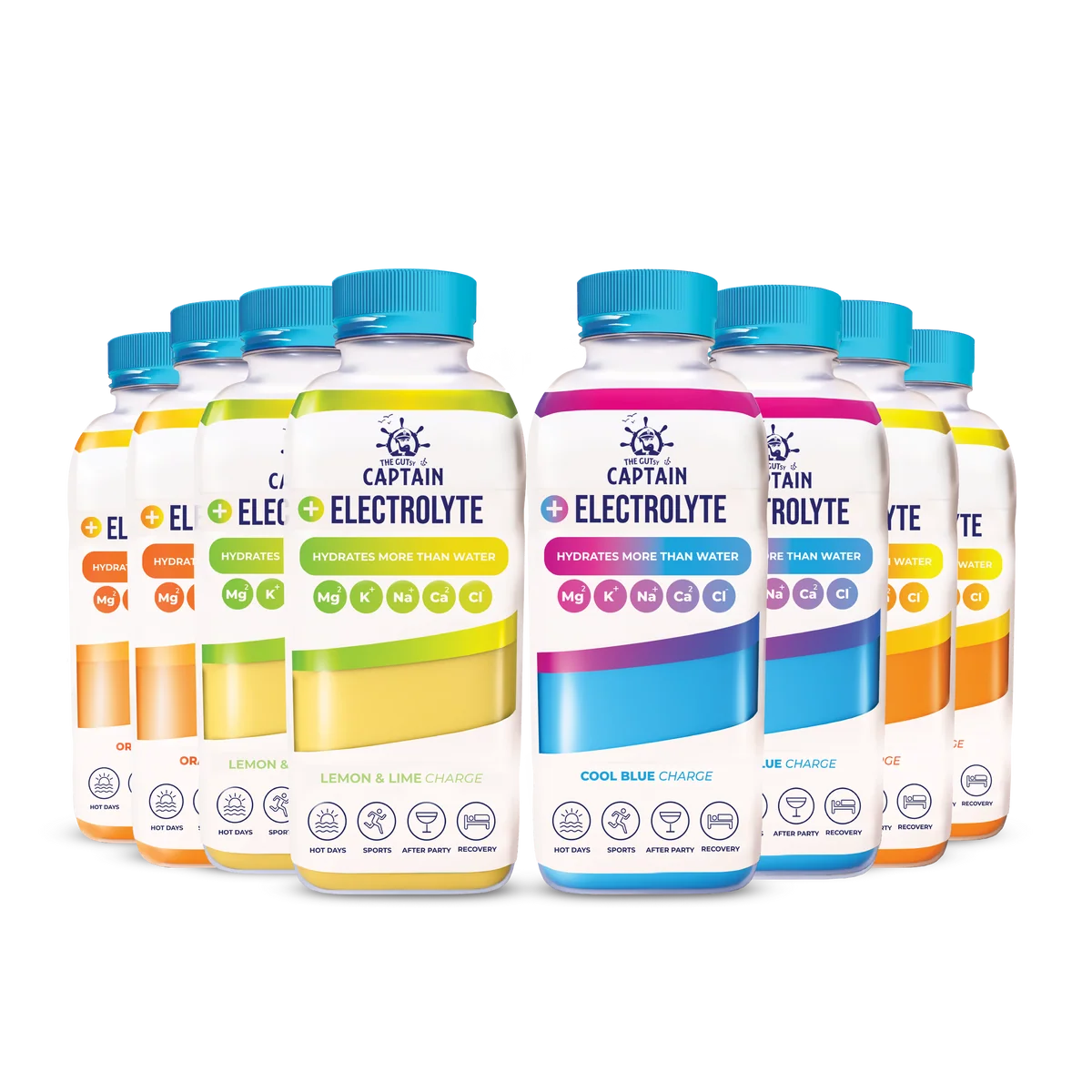 GUTsy Captain Electrolyte MixBox 12x600ml